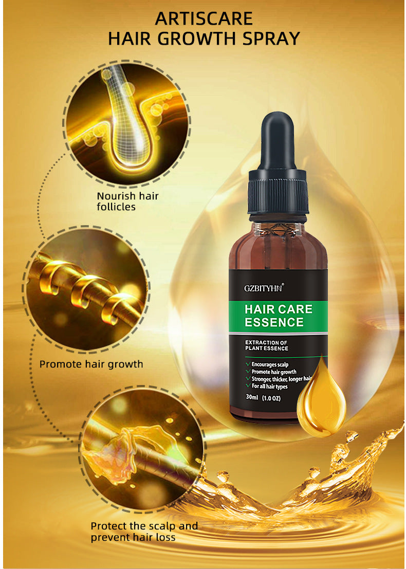 Aceité Esencial para el Crecimiento del Cabello - Regenera, Nutre y Fortalece