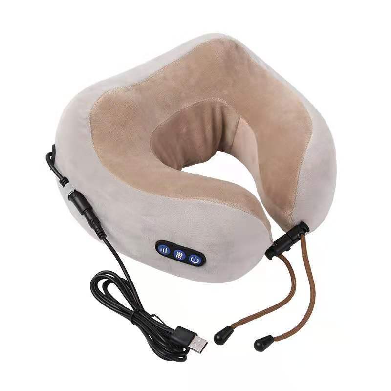 Almohada Masajeadora Electrica en Forma de U | Cuello, Espalda y cervical
